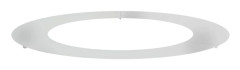vidaXL lämplig för Flat trädring Silver Ø60/90 cm Galvaniserat stål