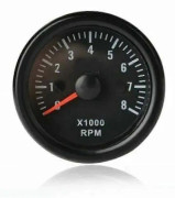 52MM Varvräknare för Yacht 0-8000 RPM för 2-8 Cylindriga Motorer