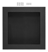 SucceBuy Dusch Nisch 41 x 41 x 10 cm, Enkel Hylla Väggmonterad Organizer för Badrum