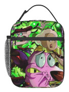 Courage The Cowardly Dog Lunchväska Portabel Isolerad Lunchlåda-SYS470 (FMY)