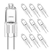 10 st G4 Halogenlampa 12V 10W 20W 10W