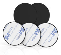 2-PACK Universal Metallplatta för Magnethållare (32mm) Roséguld