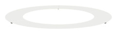 vidaXL lämplig för Flat trädring Vit Ø60/90 cm Stål