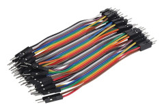 40 x 10 cm Brödskivehoppbygelhane till hane Hopptrådar Kablar