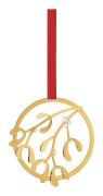 Georg Jensen Christmas Mobile Mistletoe juldekoration, 18K guld