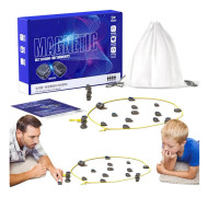 Magnetiskt Schackspel - 2024 Nytt Familjespel - Roligt Magnetiskt Schackspel Magneter Blå
