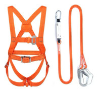 Säkerhetssele Kit, Fallskyddssele, Heuhil Helkroppssele, Fallskyddssele för Höghöjdsarbete (3m Stort Spänne)