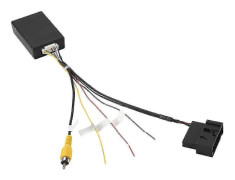 RGB till AV CVBS Signalomvandlare Dekoderbox Adapter för Backkamerasystem Kompatibel med Golf 6 CC