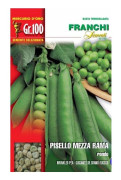 SEMI PISELLO MEZZA-RAMA RONDO GR.100 FRANCHI SEMENTI