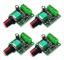 4st 1.8v 3v 5v 6v 7.2v 12v 2A PWM Hastighetsregulator DC Motor Spänningsregulator LED Spänningsregulator Dimmer Justerbar Kontrollbrytare