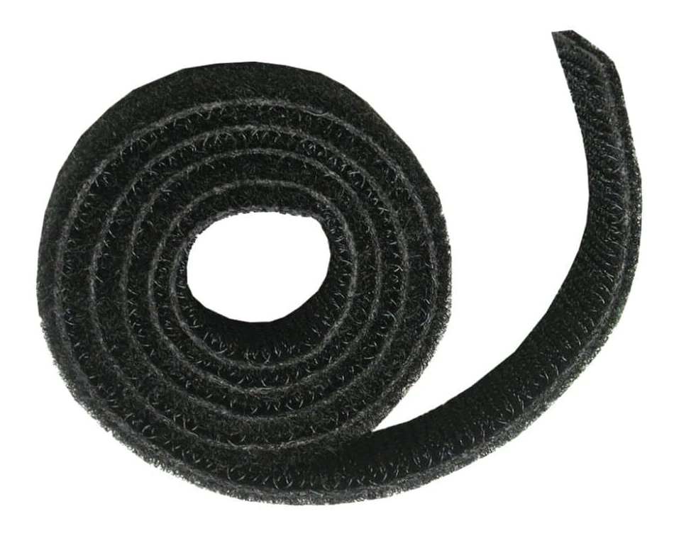  C2G Hook and Loop - Kabelhölje - svart - 7.6 m