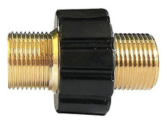 Snabbkoppling för slang, M22 x 1,5 Dubbel hane högtryckstvättadapter Kompatibel Karcher HD & HDs högtryckstvätt (14 mm diameter)