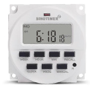 15,98 tum LCD Digital Timer 12V DC 7 Dagar Programmerbar Timer TM618N-4