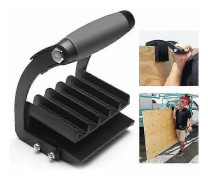 Skivlyftare Järn Gipsskivlyft Ergonomisk Gorilla Gripper Skivstöd Plattgrepp för Bekväm Panellyft Plywood Svart