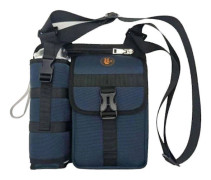 Axelväskor med vattenflaskhållare, Ryggsäck med vattenflaskhållare, Crossbody-väska, För resor, Gym Dark blue