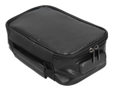 Fireproof Document Bag with Lock, Portable Small Fireproof Document Bag for Home Office, Travel, Black_OF