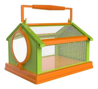 Insektsburar, krypande skalbagge, observationsbur, insektshus, DIY, bärbara, ventilerande insekter, samlarhabitat, pedagogisk för barn.
