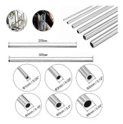 1-10 st rostfritt stålrör längd 250/500mm 304 Rostfritt rör Kapillärrör 1mm/2mm/3mm/4mm/5mm/6mm/8mm/10mm/1