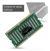 SO-DIMM Analysator Diagnostisk Testare Post Testkort för PC Laptop Desktop DDR234 Med Ljus DDR4