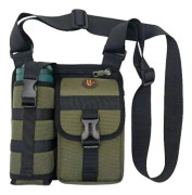 Axelväskor med vattenflaskhållare, Ryggsäck med vattenflaskhållare, Crossbody-väska, För resor, Gym Green