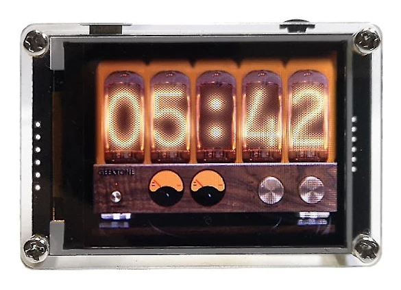 2,4 tums aktiverad musikspektrum rytmindikator Vu Glow C Hd Lcd -läge, uppladdningsbar
