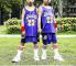 Lakers #23 Lebron James Jersey Set i Barnlila