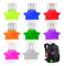 32 Pieces Reflector Pendant, Star Reflector Pendant Children's Reflector Pendant for School Bags