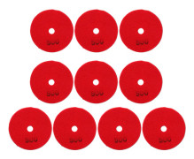 Diamantpoleringsdynor för marmor, betong och sten - 3 tum, 500 Mesh (10-pack)
