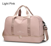 Nya Dam Resväskor Weekendväska LJUSROSA - i lager Light Pink