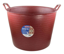 Faithfull Eco Flex Balja 42 liter - Återvunnen Röd Flerfärg Multi Colour 42 litre - Recycled Red