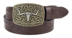 Västern cowboybälte för män, spänne, bälte, KAFFE 110CM kaffe 110cm kaffe kaffe