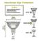 MR16 Spotlightslampa 12V 20W Glödlampa GU5.3 Dimbar 2-stift Halogenlampor Varmvit 2700K 12-pack (mr16-20w-12p) [xh]