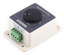 12V Hastighetsregulator, 12V Motorregulator, Pulsbreddsmodulator PWM Motorhastighetsregulator 10-60V 20A DC Vattentätt Skal
