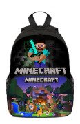 Minecraft 3D-tryckt förskoleväska för barn pojkar flickor småbarn ryggsäck skolväska dagis bokväskor ryggsäck DB
