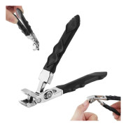 för Outfany Master Clipper-Pro Professional nagelklippare, nagelklippare i rostfritt stål för hårda och tjocka fötter, 2 st