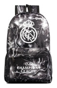 Graffiti Real Madrid Uefa Champions League axelväska fläkt ryggsäck student skolväska förvaringsväska 6