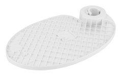 Plaststolpmonterad dentalbricka bordsstolstillbehör