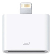 Heta 2025 Lightning till 30-pin Adapter Stöder Laddning Dataöverföring, Kompatibel med iPhone iPad iPod 11 XS X 8 7Plus 6S 6S Plus 5S SE [DB]
