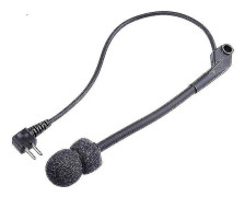 Ersättningsbommikrofon kompatibel med Peltor Comtac II/III 2/3 headset 2-stifts mikrofon (YJD)