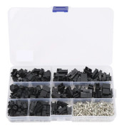 480 st 254 mm 2 3 4-stifts Header Socket Connector Terminal Sortimentslåda