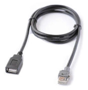 Bil Media Huvudenhet USB-gränssnitt Kabeladapter För Kia Hyundai Elantra Mistra Tucson