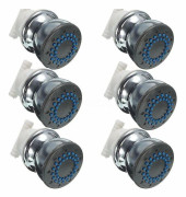 Massage Jet Nozzle, Side Shower, Duschrumstillbehör, 6 st