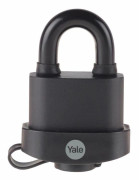 YALE Y220B/51/118/1 Hänglås 51 mm svart kombinationslås (Y220B/51/118/1)