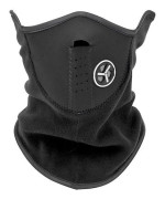 /HH/ Ansiktsmask med Ventil / Skidmask / MC-mask - Neopren Svart one size