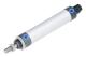 Miniatyr pneumatisk luftcylinder MAL25, 100mm - Industrikvalitet