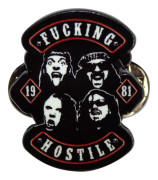 Pantera Fucking Hostile Pin Badge