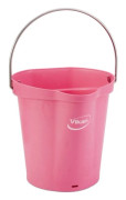 Matskopa, Vikan, 26x27x25,8cm, 6 liter, rosa, PP/rostfritt stål - (5 st.)