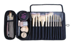 Multifunctional Makeup Brush Organizer - Makeup Brush Cosmetic Bag with 12 Pockets