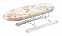 Bordsstrykbbräda med halkfria fällbara fötter, portabelt kompakt strykbord lättviktigt halkfritt hopfällbara ben, platsbesparande hopfällbar design för