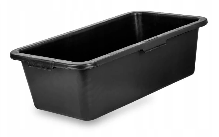 Rektangulär konstruktionsbalja 40l.